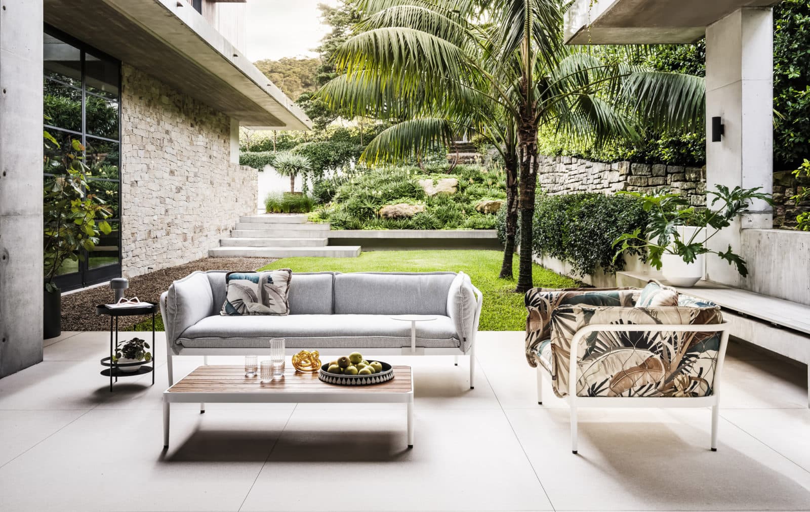 Trace Luxury Outdoor Upholstered Sofa