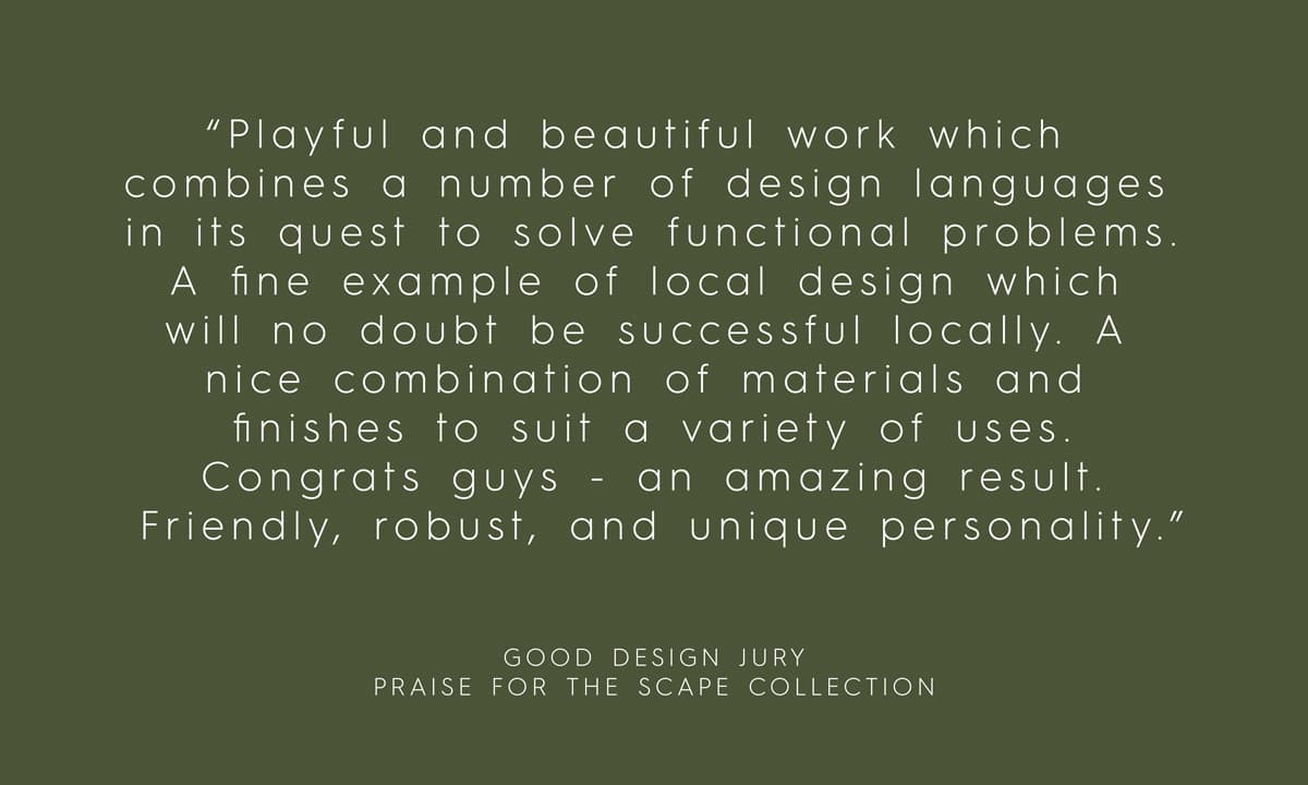 awad winning australian made designer outdoor furniture