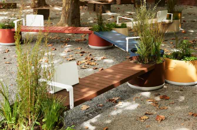 Xylem Outdoor Modular Seating Collection