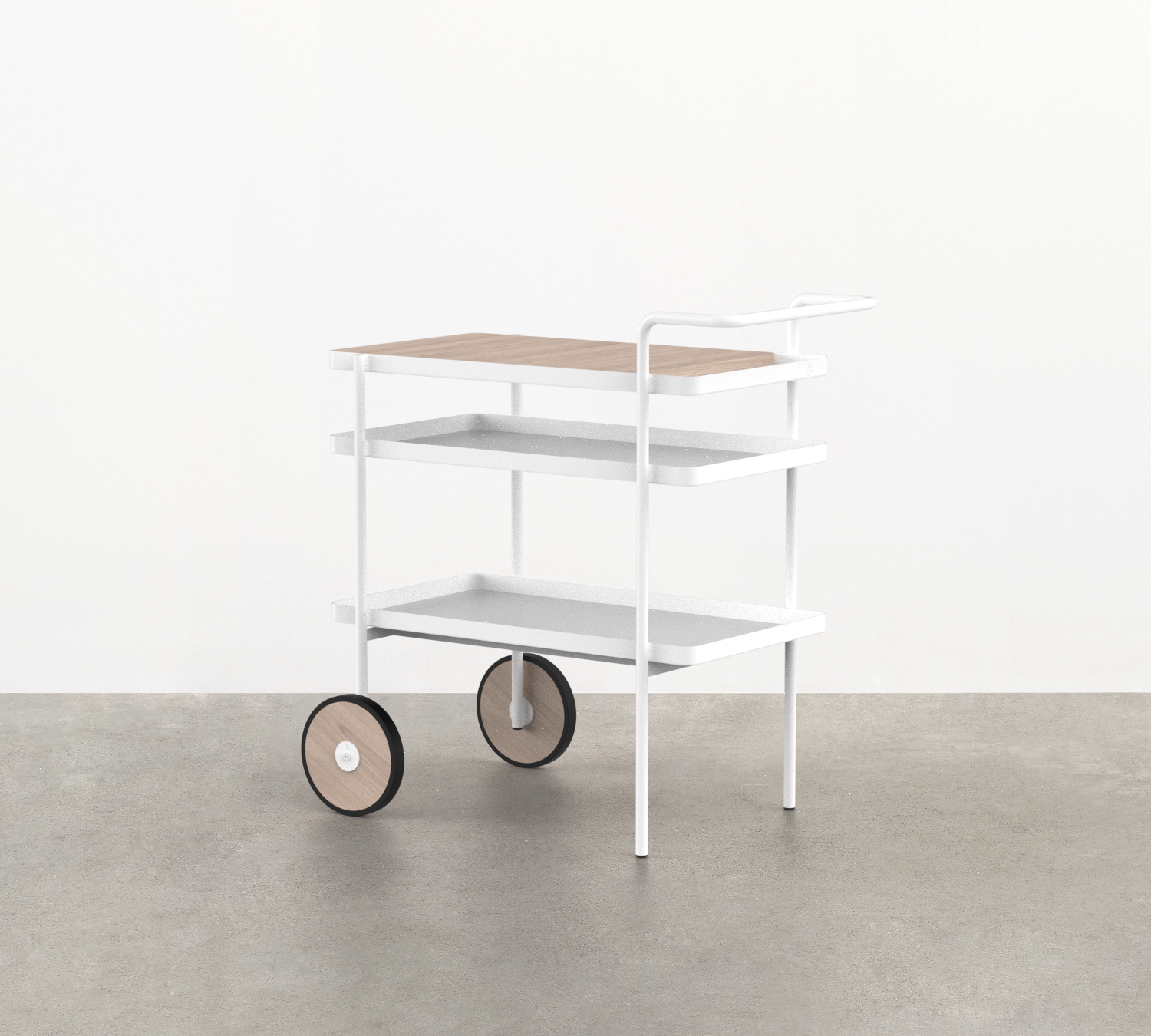 Trace Drinks Trolley | Luxury Outdoor Drinks Trolley | Made by Tait.