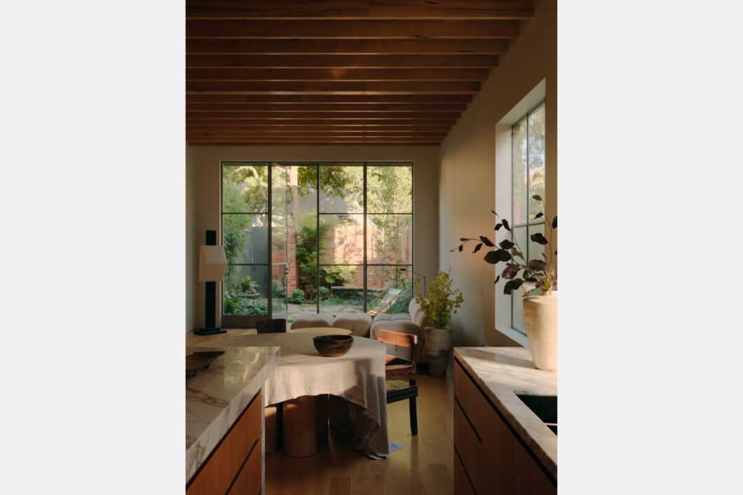 Styled Melbourne terrace interior by Jess Kneebone