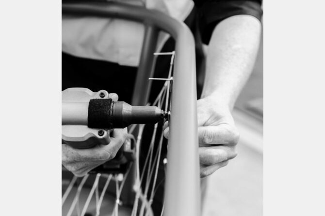hands manufacturing Tait Australian outdoor furniture