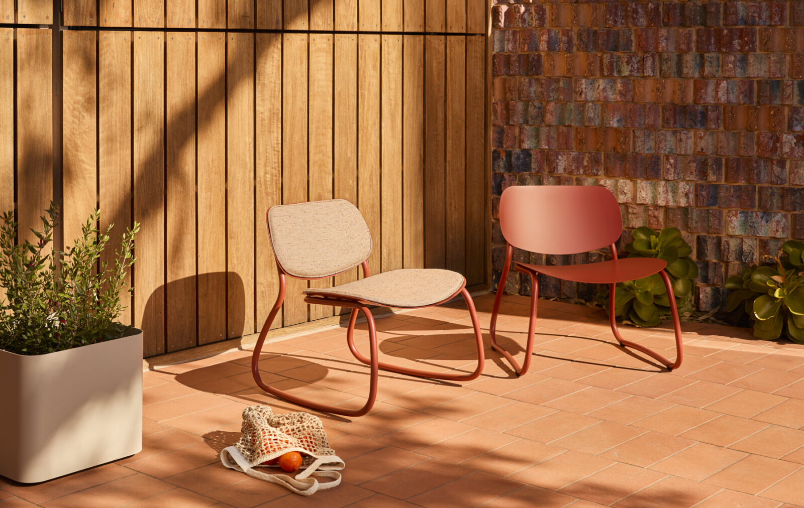Correa Lounger by Tait made in Australia and suitable for outdoor environments