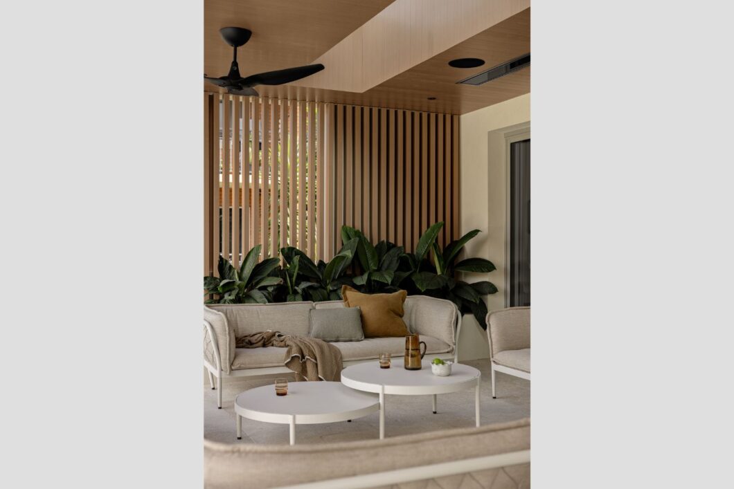 Trace Sofa Australian made outdoor furniture by Tait in Autumn House by Hemma Interiors